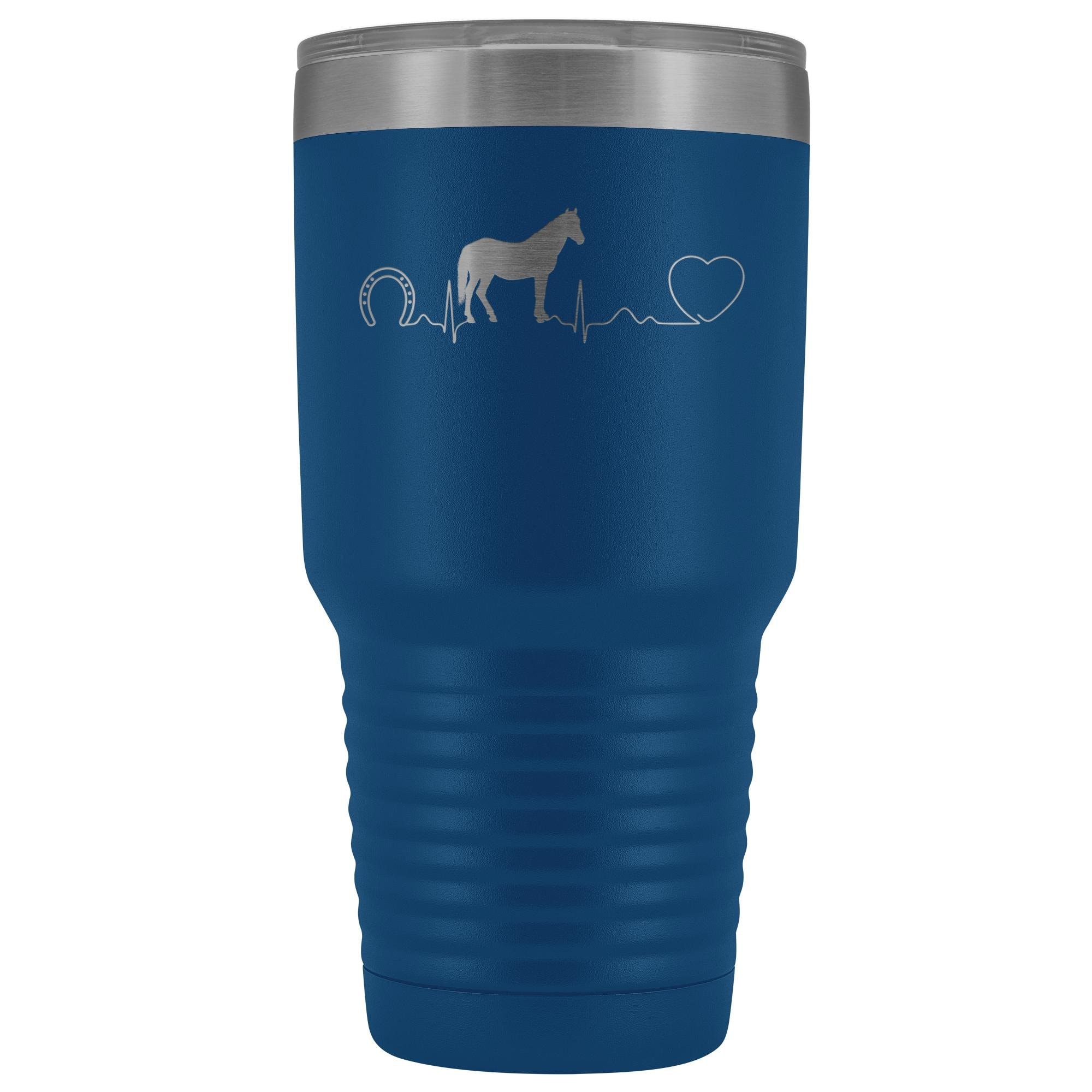 Large Animal Vet Horse Pulse 30oz Vacuum Insulated Tumbler