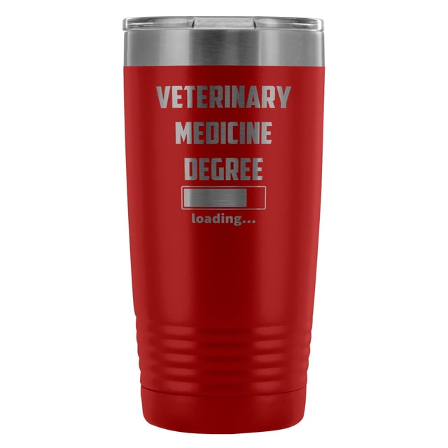 Vet Student Veterinary Medicine Degree Loading 20oz Vacuum Tumbler Polar Camel