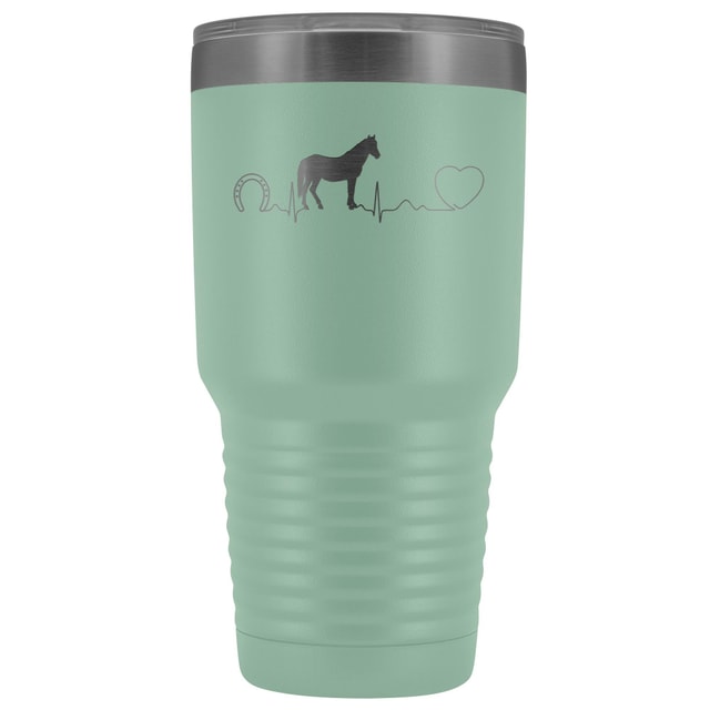 Large Animal Vet Horse Pulse 30oz Vacuum Insulated Tumbler
