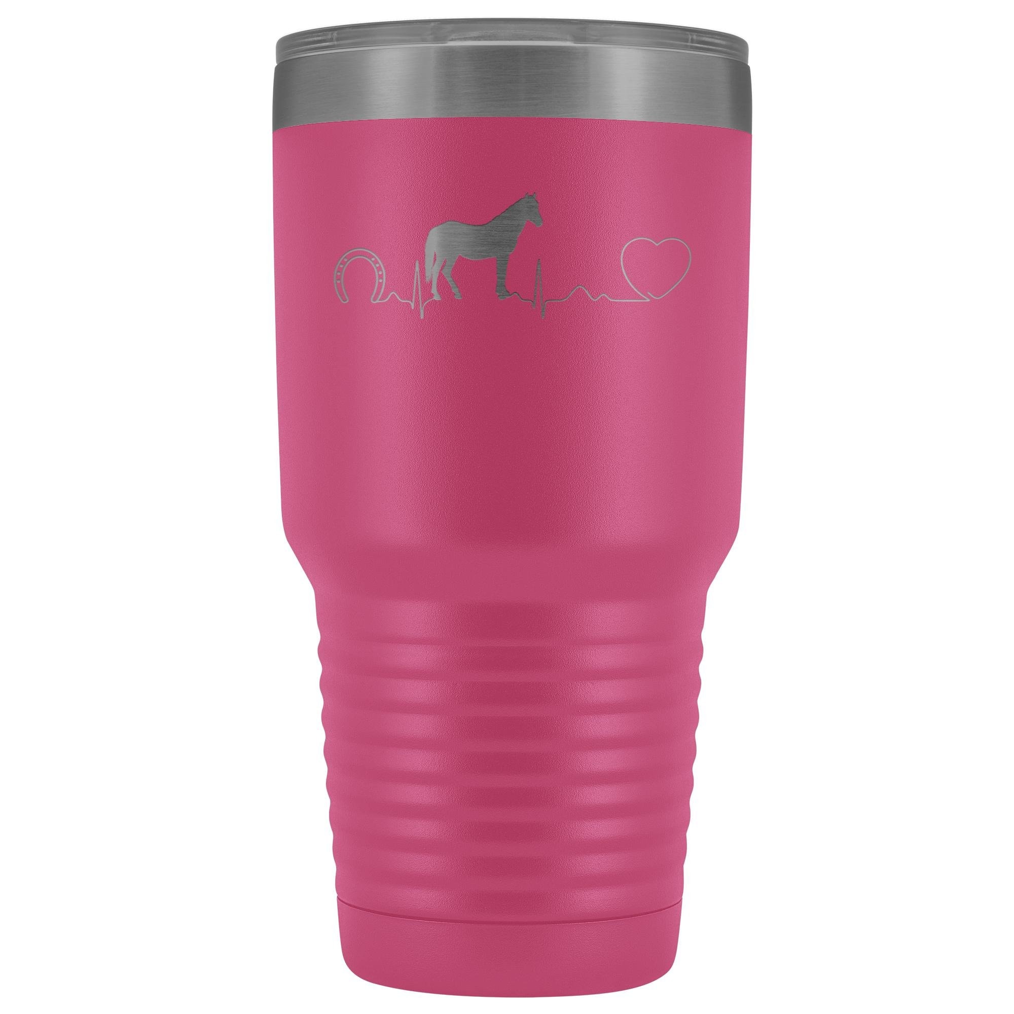Large Animal Vet Horse Pulse 30oz Vacuum Insulated Tumbler