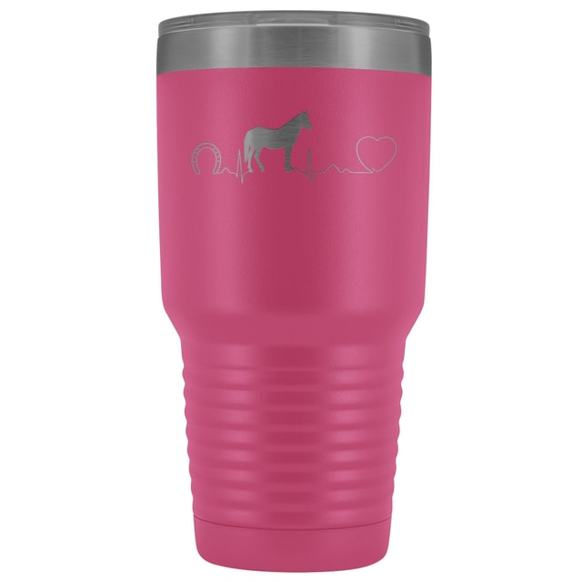 Large Animal Vet Horse Pulse 30oz Vacuum Insulated Tumbler