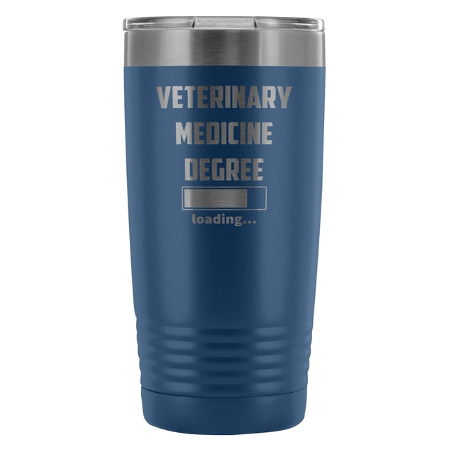 Vet Student Veterinary Medicine Degree Loading 20oz Vacuum Tumbler Polar Camel