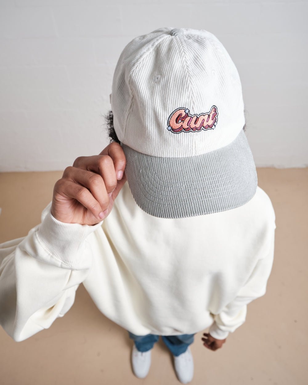 Cunt Hat Premium Corduroy Cap 100% Cotton Adjustable Unisex