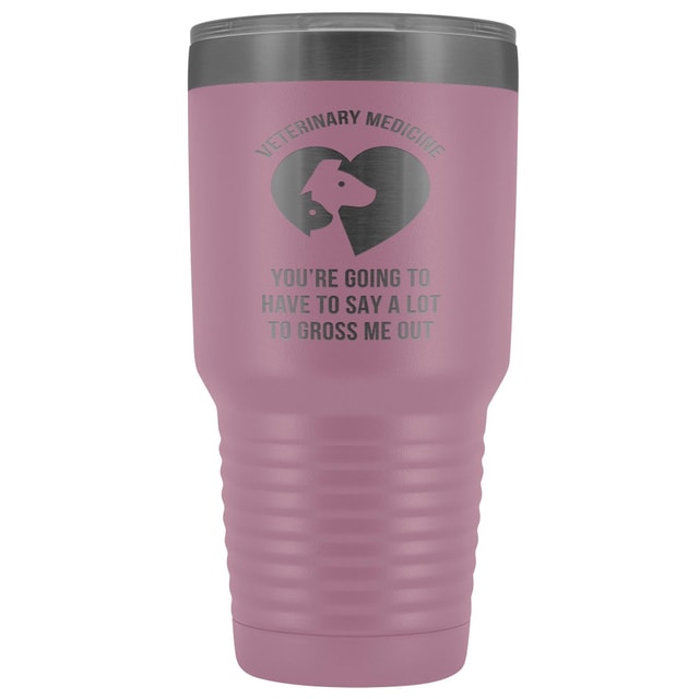 30oz Polar Camel Vacuum Tumbler Veterinary Medicine Design