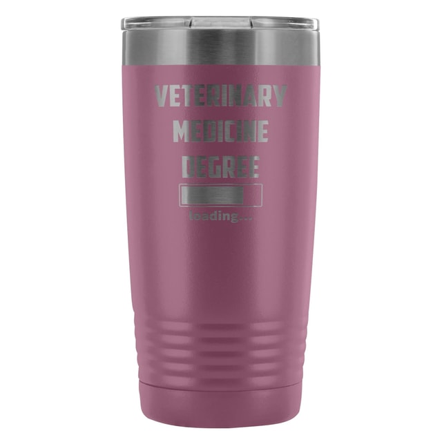 Vet Student Veterinary Medicine Degree Loading 20oz Vacuum Tumbler Polar Camel