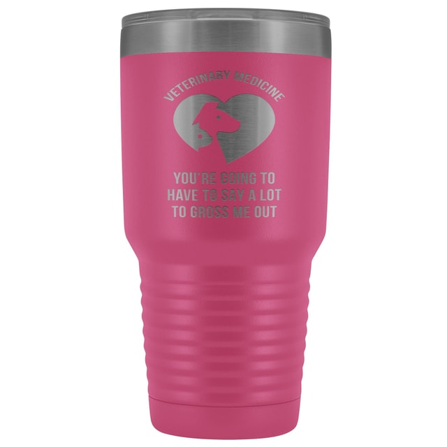 30oz Polar Camel Vacuum Tumbler Veterinary Medicine Design