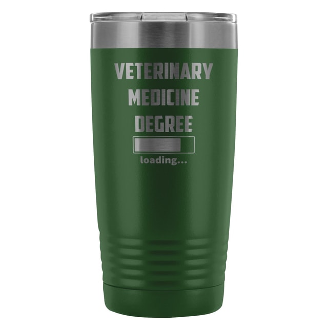 Vet Student Veterinary Medicine Degree Loading 20oz Vacuum Tumbler Polar Camel