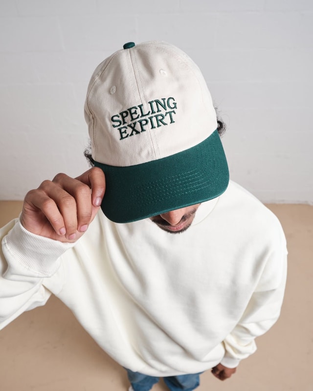 Spelling Expert Embroidered Cotton Hat - Adjustable Unisex Cap by Threadheads