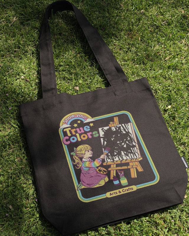 True Colors Tote Bag by Steven Rhodes - Premium 100% Cotton Canvas
