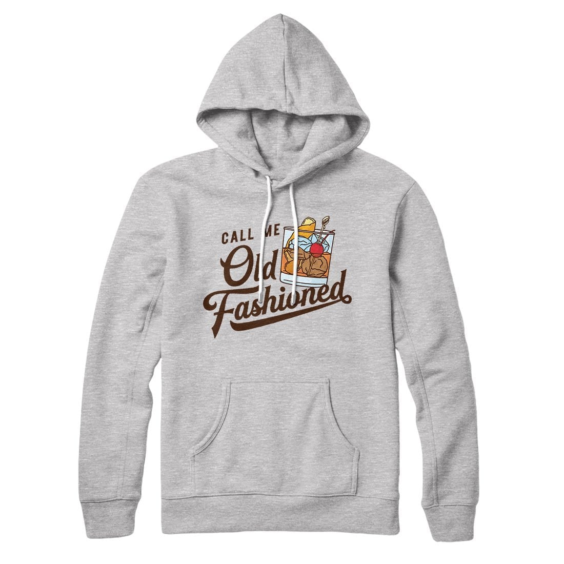 Call Me Old Fashioned Unisex Pullover Hoodie - Cotton Polyester Loose Fit Kangaroo Pocket