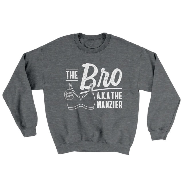 The Bro Aka Manzier Ugly Sweater - Men's Crewneck Sweatshirt