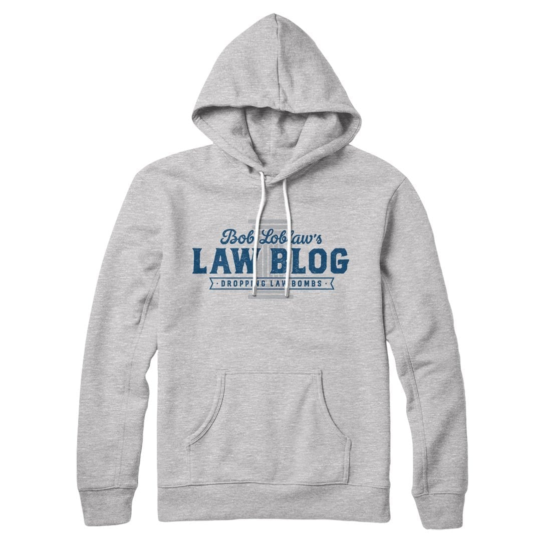 Bob Loblaw's Law Blog Pullover Hoodie - Unisex Cotton Polyester Loose Fit