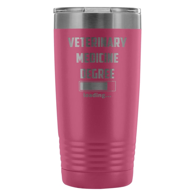 Vet Student Veterinary Medicine Degree Loading 20oz Vacuum Tumbler Polar Camel